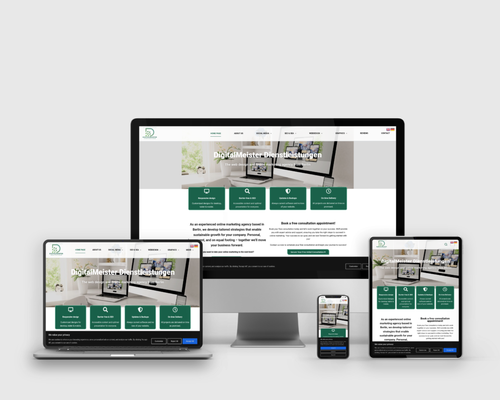 DigitalMeister Dienstleistungen